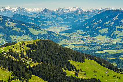 Blick über die Wildschönau Blick über die Wildschönau